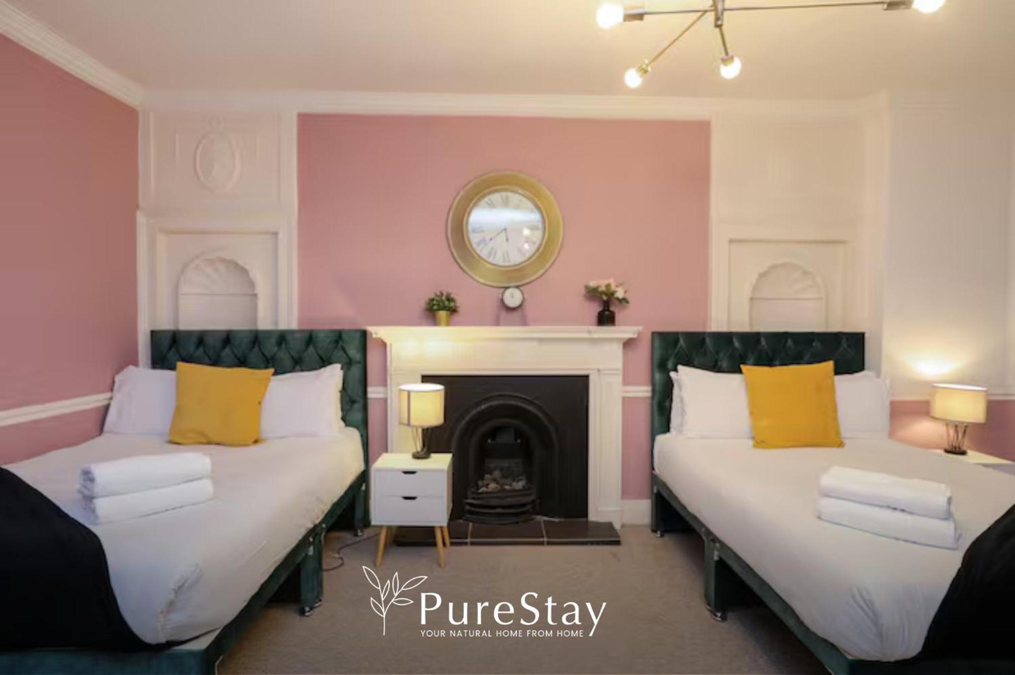 Beautiful 2Bedroom 4 Actual Beds House With Wifi By Purestay バース エクステリア 写真